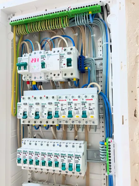 New breaker panel detail