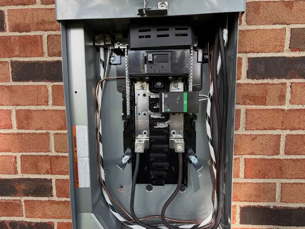 New outdoor residential service panel