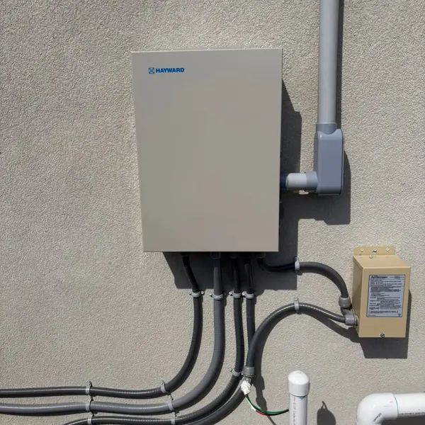 Pool equipment electrical control enclosure
